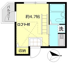 鶯谷駅 徒歩6分 3階の物件間取画像